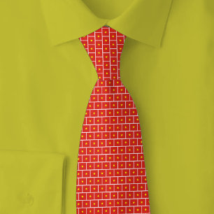 Corbata Patrón de ladrillo de la bandera de Vietnam
