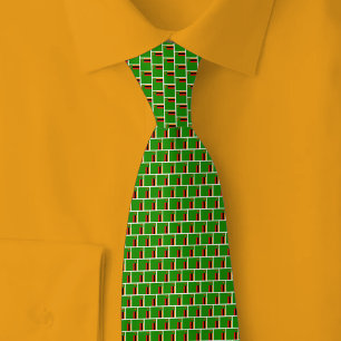 Corbata Patrón de ladrillo de la bandera de Zambia