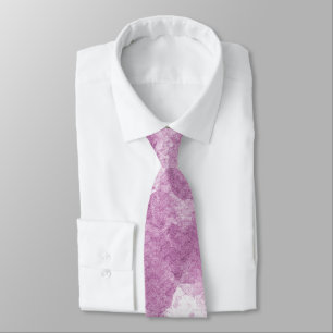 Corbata Patrón de lavado de acuarela de malva suave y lila