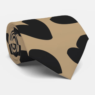 Corbata Patrón de leopardo moderno elegante y trendy