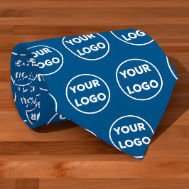 Corbata Patrón de logotipo comercial de personalizado en a