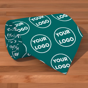 Corbata Patrón de logotipo comercial de personalizado en V