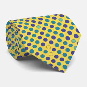 Corbata Patrón de lunares coloridos
