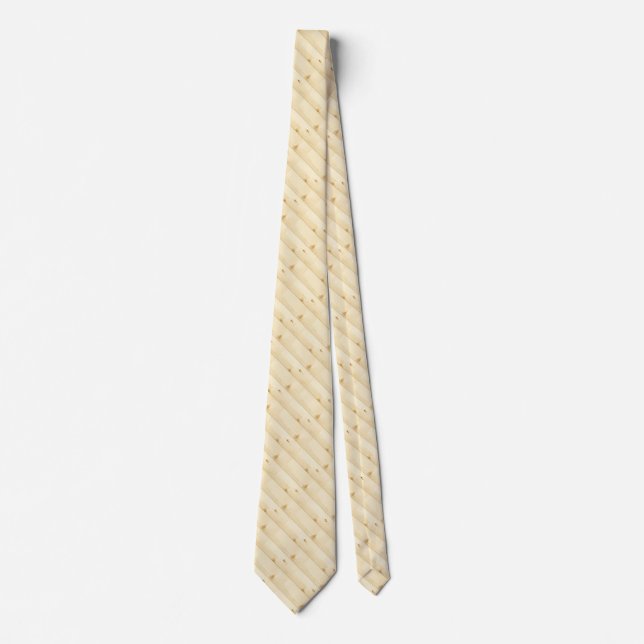 Corbata Patrón de madera blanca (Anverso)