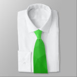 Corbata Patrón de malla geométrica gradiente verde claro<br><div class="desc">Suit Accessories los lazos de cuello de los hombres con diseño geométrico moderno. Malla geométrica elegante y fresca del Triángulo con gradiente verde claro para él.</div>