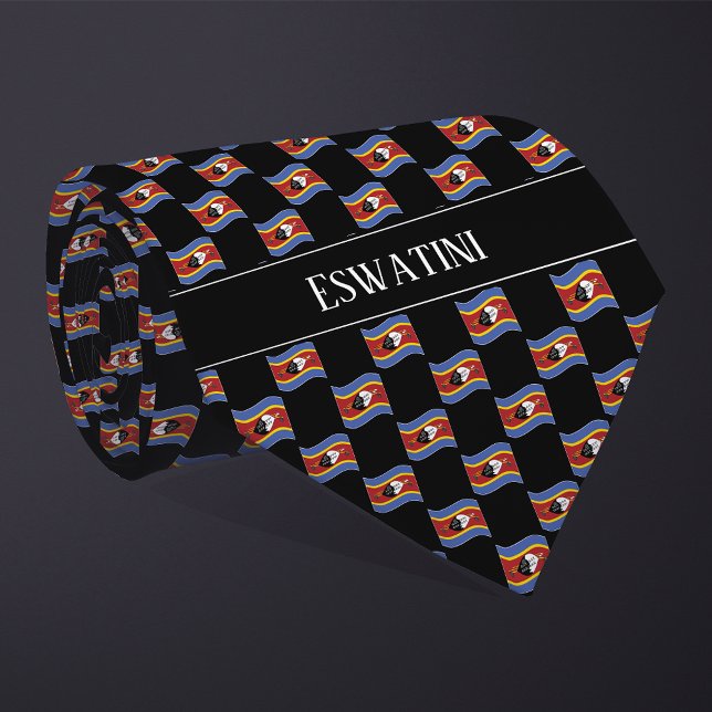 Corbata Patrón de marca Wavy Eswatini (Subido por el creador)