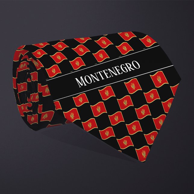 Corbata Patrón de marca Wavy Montenegro (Subido por el creador)