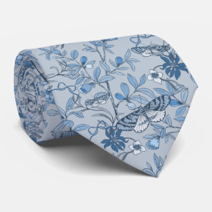 Corbata Patrón de mariposa de polilla floral