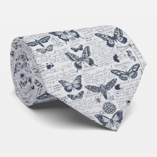 Corbata Patrón de mariposa de polilla mística