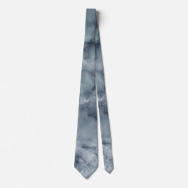 Corbata Patrón de mármol gris negro y blanco