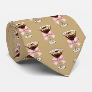 Corbata Patrón de Martini de Espresso