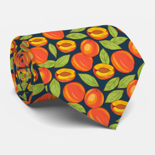 Corbata Patrón de melocotón de verano
