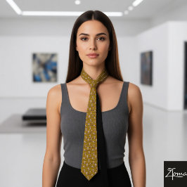Corbata Patrón de Mono Travieso