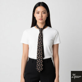 Corbata Patrón de Mono Travieso