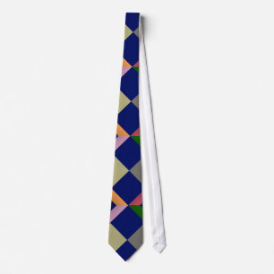 Corbata Patrón de mosaico geométrico #2