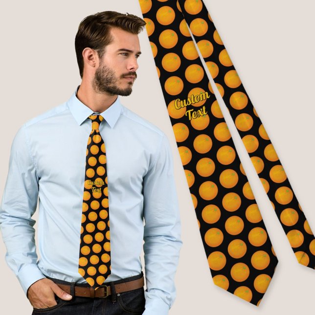 Corbata Patrón de Naranja (Subido por el creador)