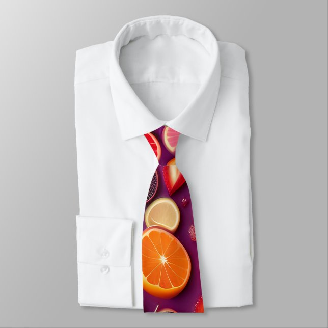 Corbata Patrón de Naranja de Campari Soda (Atado)