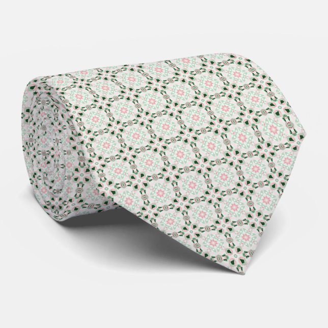 Corbata Patrón de navidades (Enrollado)