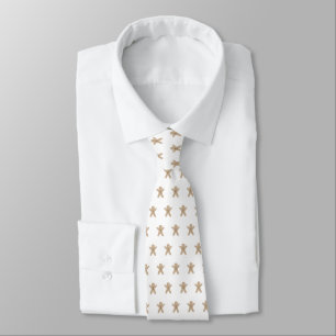 Corbata Patrón de Navidades de feriado para hombre de pan 