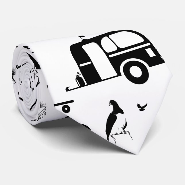 Corbata Patrón de NZ (Enrollado)