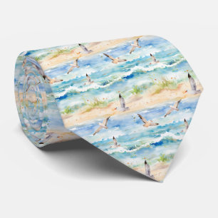Corbata Patrón de orilla de chorlito costero (2)