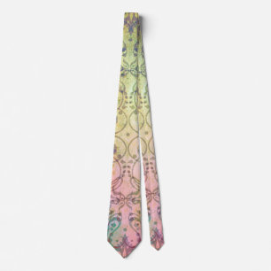 Corbata Patrón de ornamento de arte antiguo para su diseño