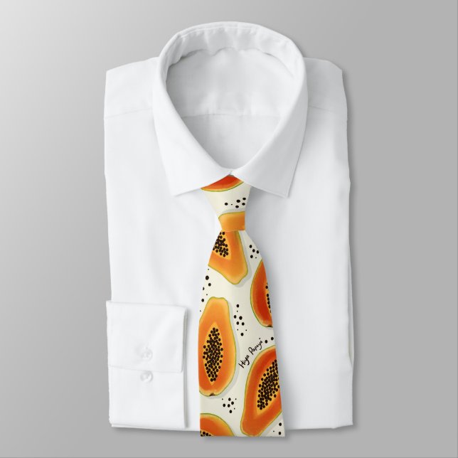 Corbata Patrón de papa hiya (Atado)