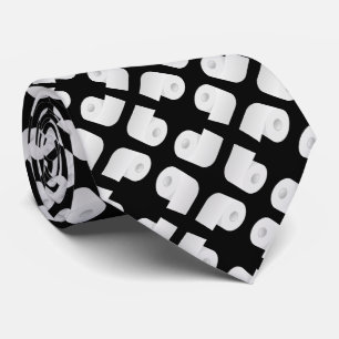 Corbata Patrón de papel higiénico