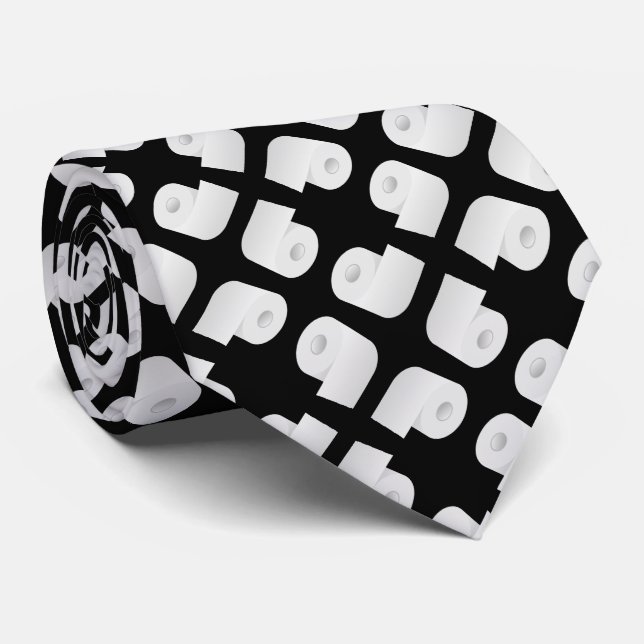 Corbata Patrón de papel higiénico (Enrollado)