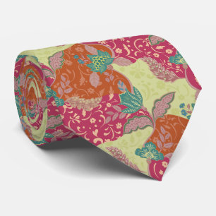 Corbata Patrón de patchwork colorido bohemio