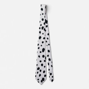 Corbata Patrón de Pelo de Perro Dálmata