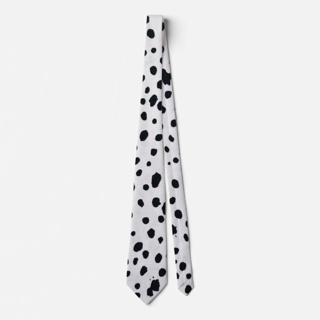 Corbata Patrón de Pelo de Perro Dálmata (Anverso)