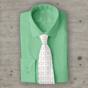 Corbata Patrón de Pepper de Chile