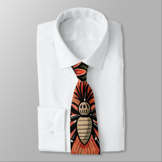Corbata Patrón de Personalizado floral Flash Tattoo Spider