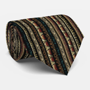Corbata Patrón de piel de serpiente