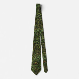 Corbata Patrón de pimienta infantil verde