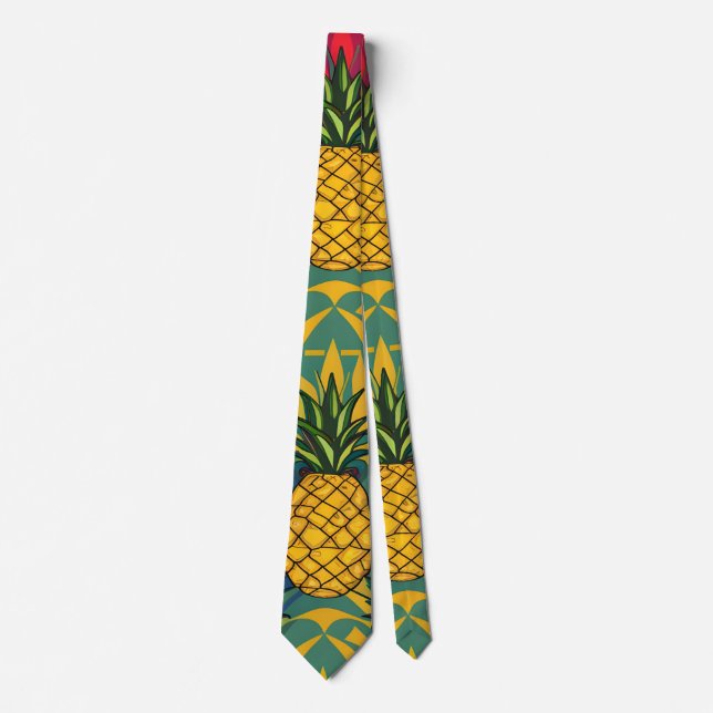 Corbata Patrón de Piña  (Anverso)