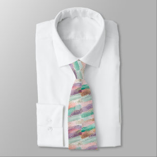 Corbata Patrón de pincel diagonal vibrante (2)