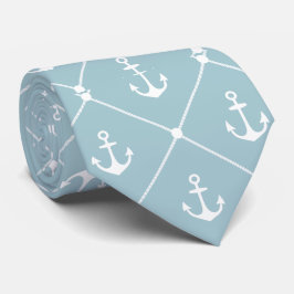 Corbata Patrón de pista de anclaje náutico Boda de crucero