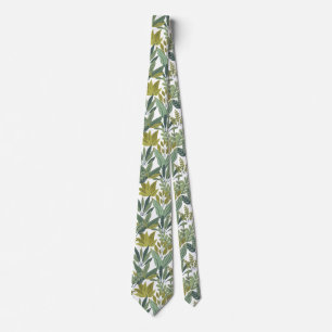 Corbata Patrón de plantas