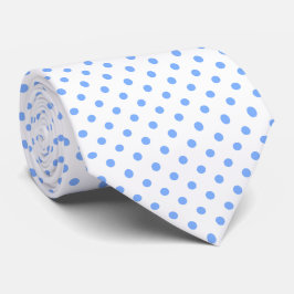 Corbata Patrón de polkadots azules