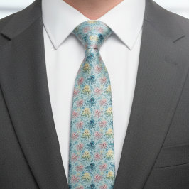 Corbata Patrón de Pulpo Juguetón – Vida Marina del Océano 