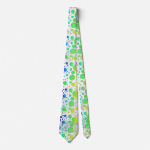 Corbata Patrón de punto Icy Polka