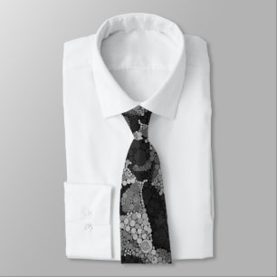 Corbata Patrón de puntos polka coloridos