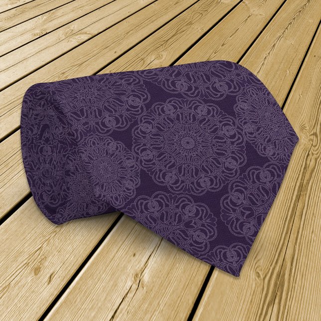 Corbata Patrón de púrpura de unión fue refracción (Subido por el creador)