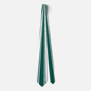 Corbata Patrón de raya funky verde turquesa