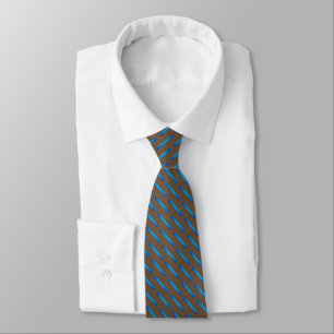 Corbata Patrón de rayas azules
