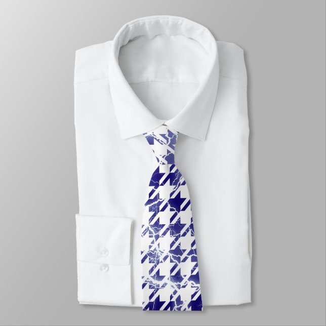 Corbata Patrón de rayo eléctrico de casquillo (Atado)
