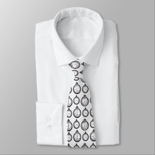 Corbata Patrón de Relojes de Bolsillo Antiguos