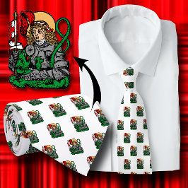 Corbata Patrón de San Jorge y el Dragón (Nuremberg)
